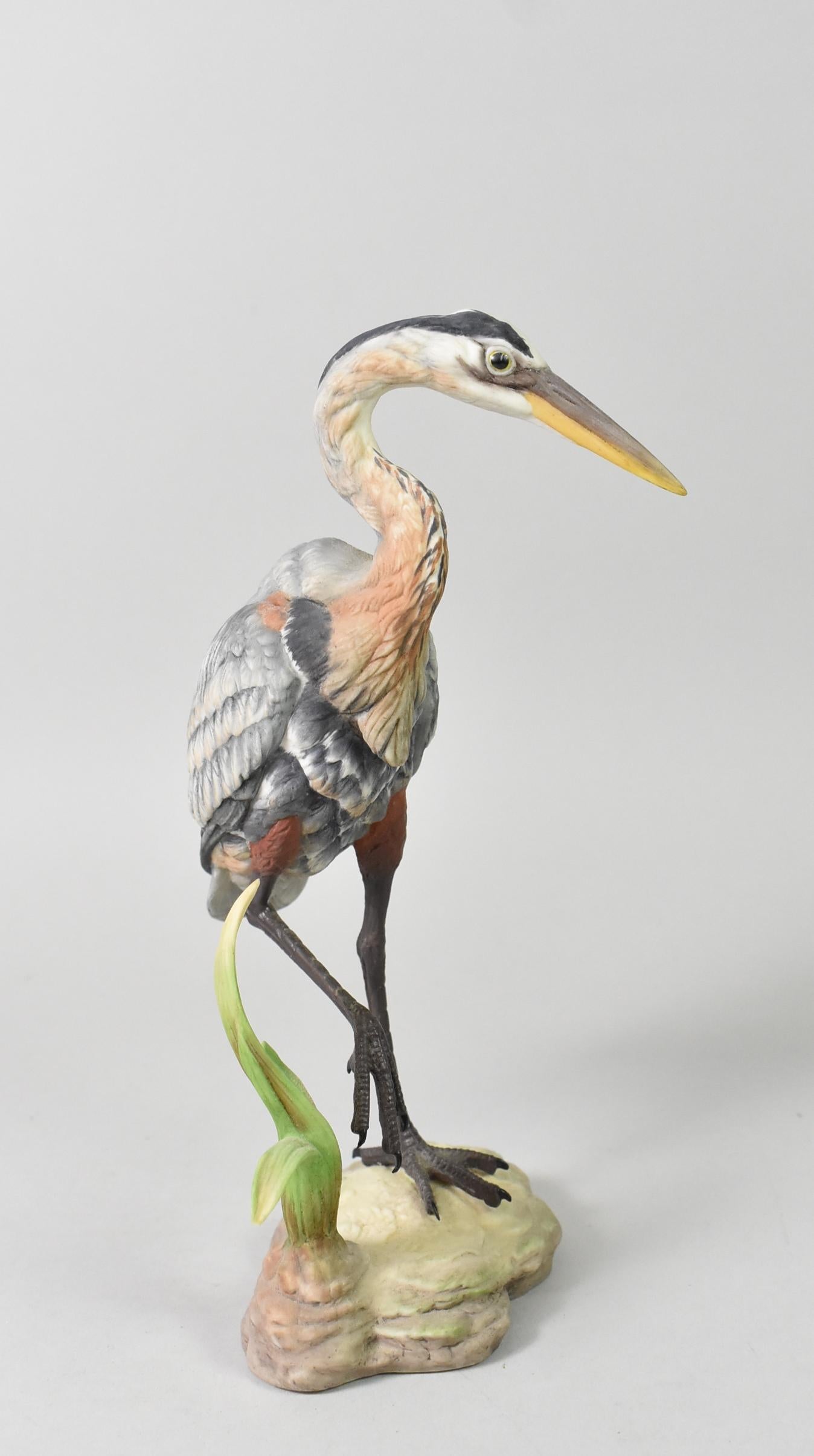 Modern Blue Heron Boehm Wading Bird Series