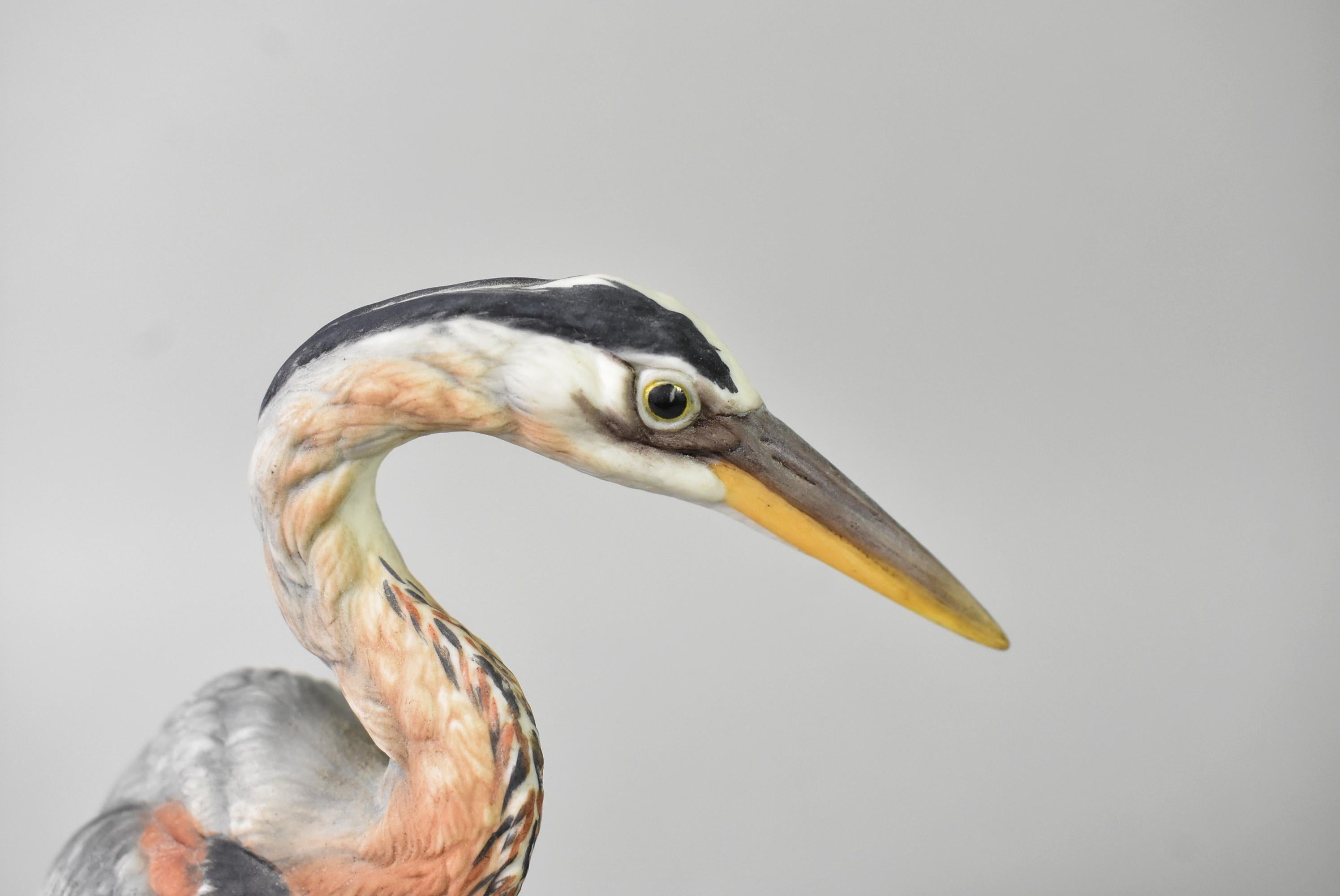 20th Century Blue Heron Boehm Wading Bird Series