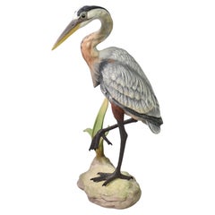Blue Heron Boehm Wading Bird Series