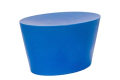 Blue Indoor/Outdoor Side Table Or Seat, Knoll