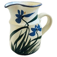 Brocca in ceramica di Blue Iris Studio, firmata Steinman