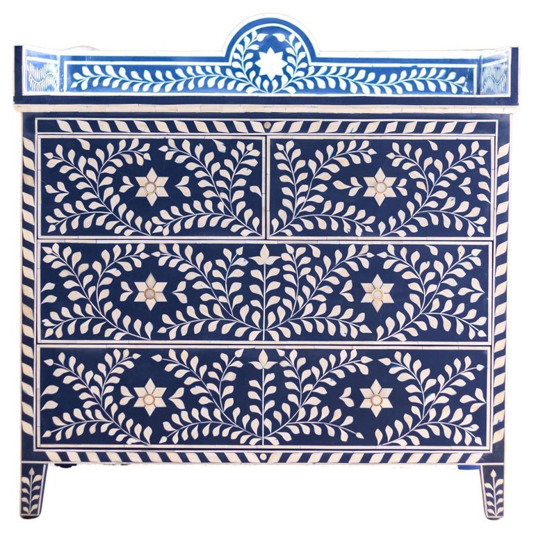 blue dresser for nursery Simmenfort - Navy Blue main image 1