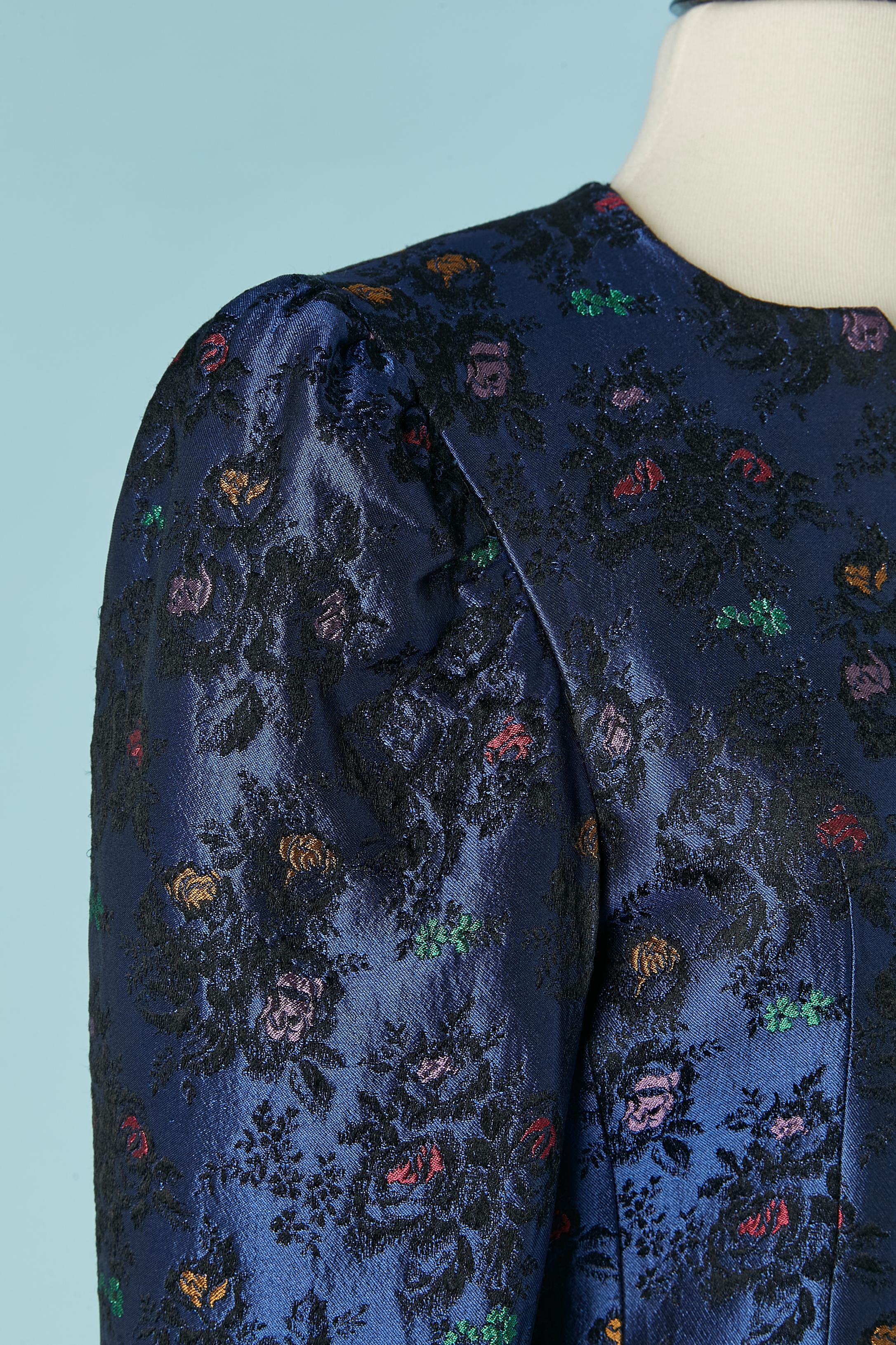 Jupe jacquard bleue tailleur E TARQUINI Pour femmes en vente