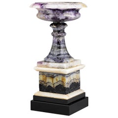 Blue John Neoclassical Tazza