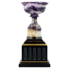 Blue John Neoclassical Tazza
