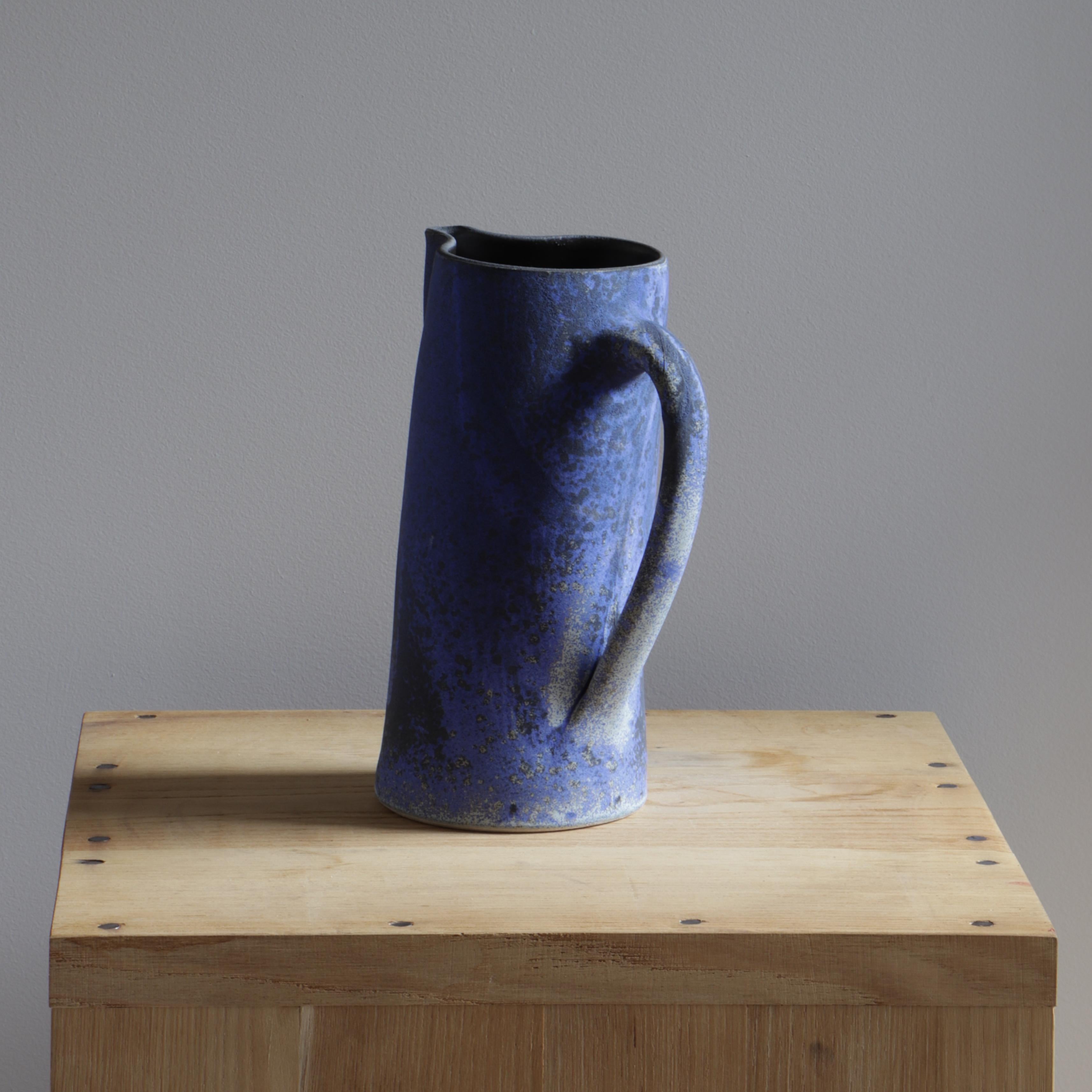 Contemporary Blue jug '4', Ingrid Van Munster