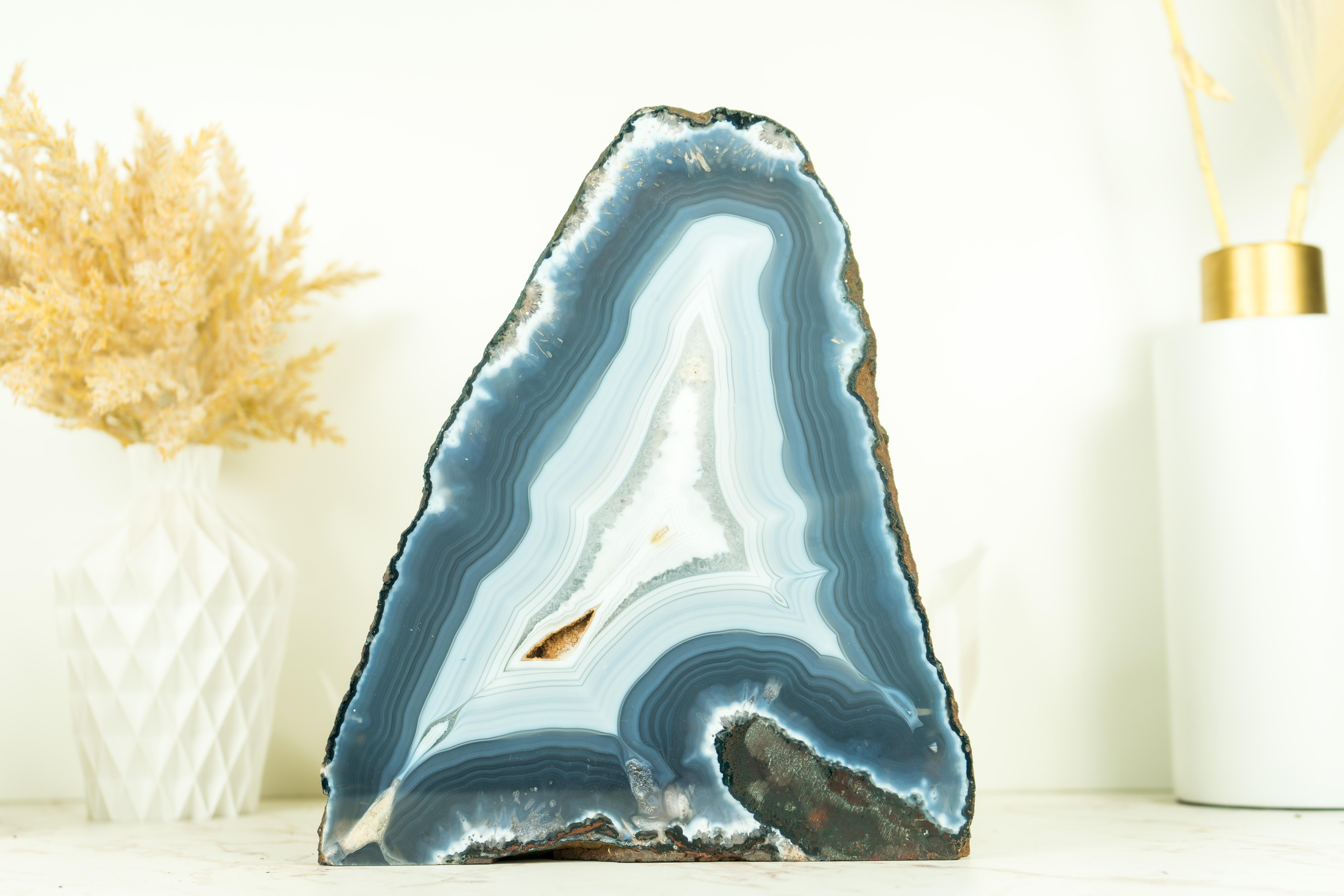 blue agate rock