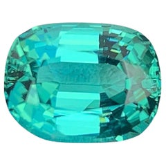 Blue Lagoon Tourmaline Gemstone: Natural October Birthstone, Afghanistan