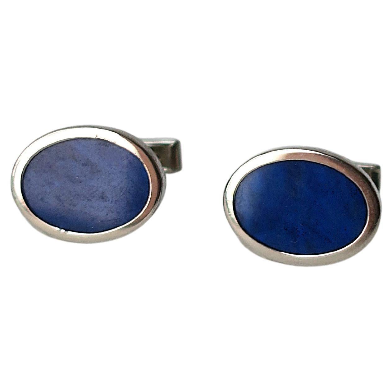 Blue Lapis Cufflinks
