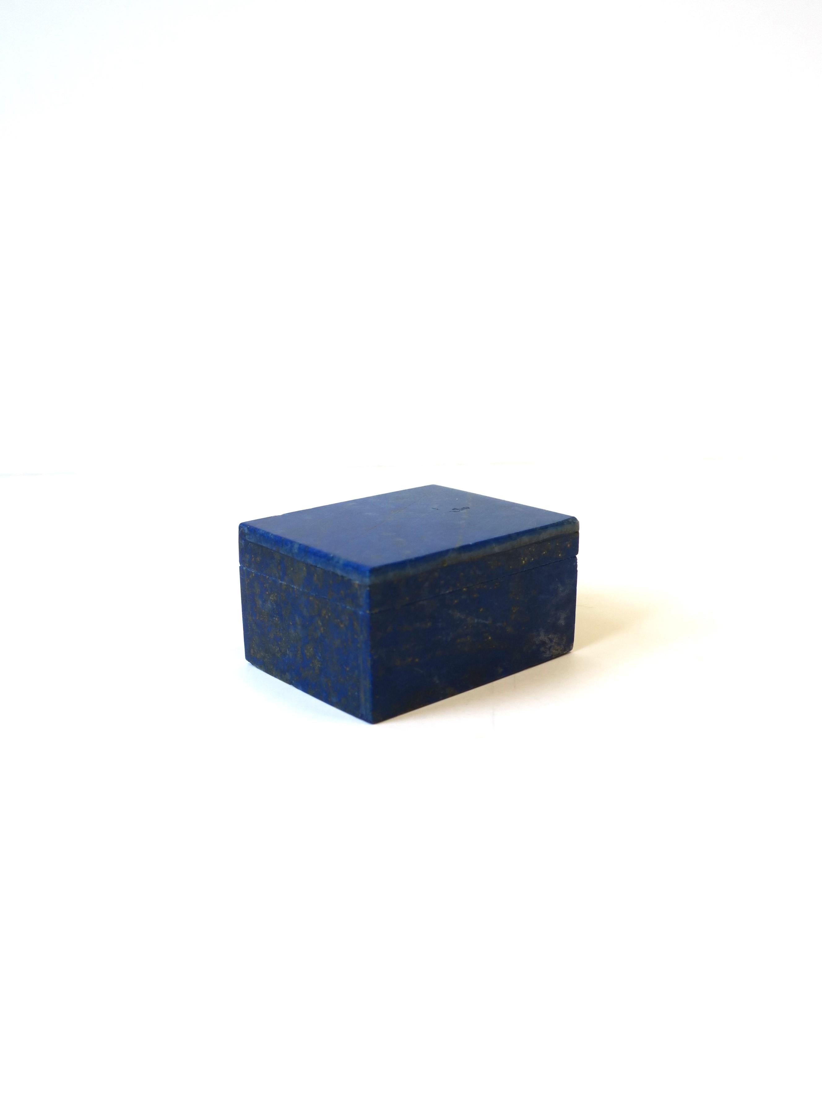 Blue Lapis Lazuli Jewelry Box 4