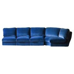 Blue LB modular sofa