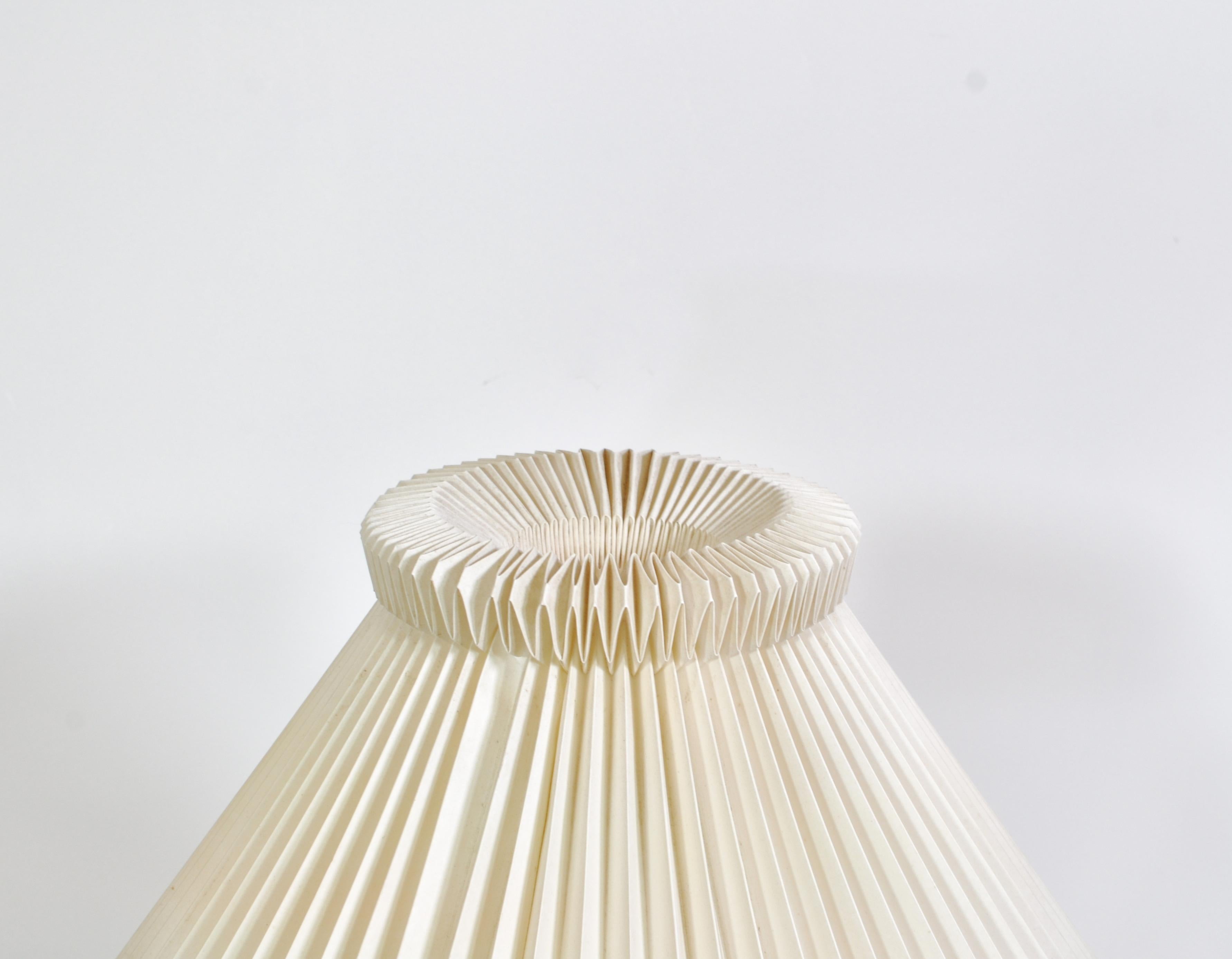 Mid-20th Century Blue Le Klint & Holmegaard Blown Glass Table Lamp Denmark by Esben Klint, 1949