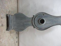 Blue Long Case Swedish Mora Clock