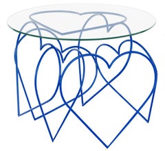 Blue Lovely Table by Roberta Rampazzo