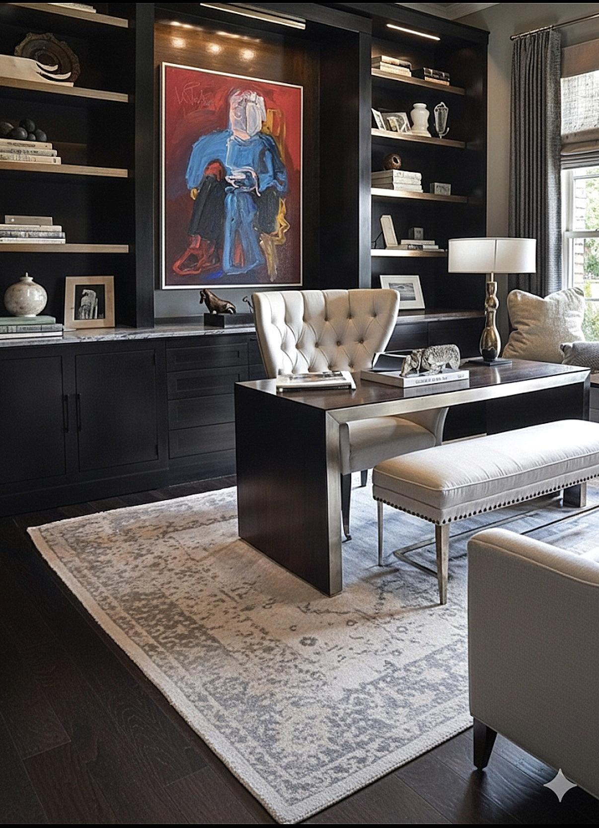 Blue Man by Virginia Cohn Parkum (1943-2025) im Angebot 4