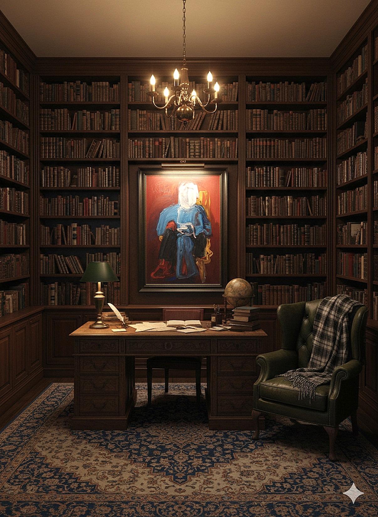 Blue Man by Virginia Cohn Parkum (1943-2025) im Angebot 5