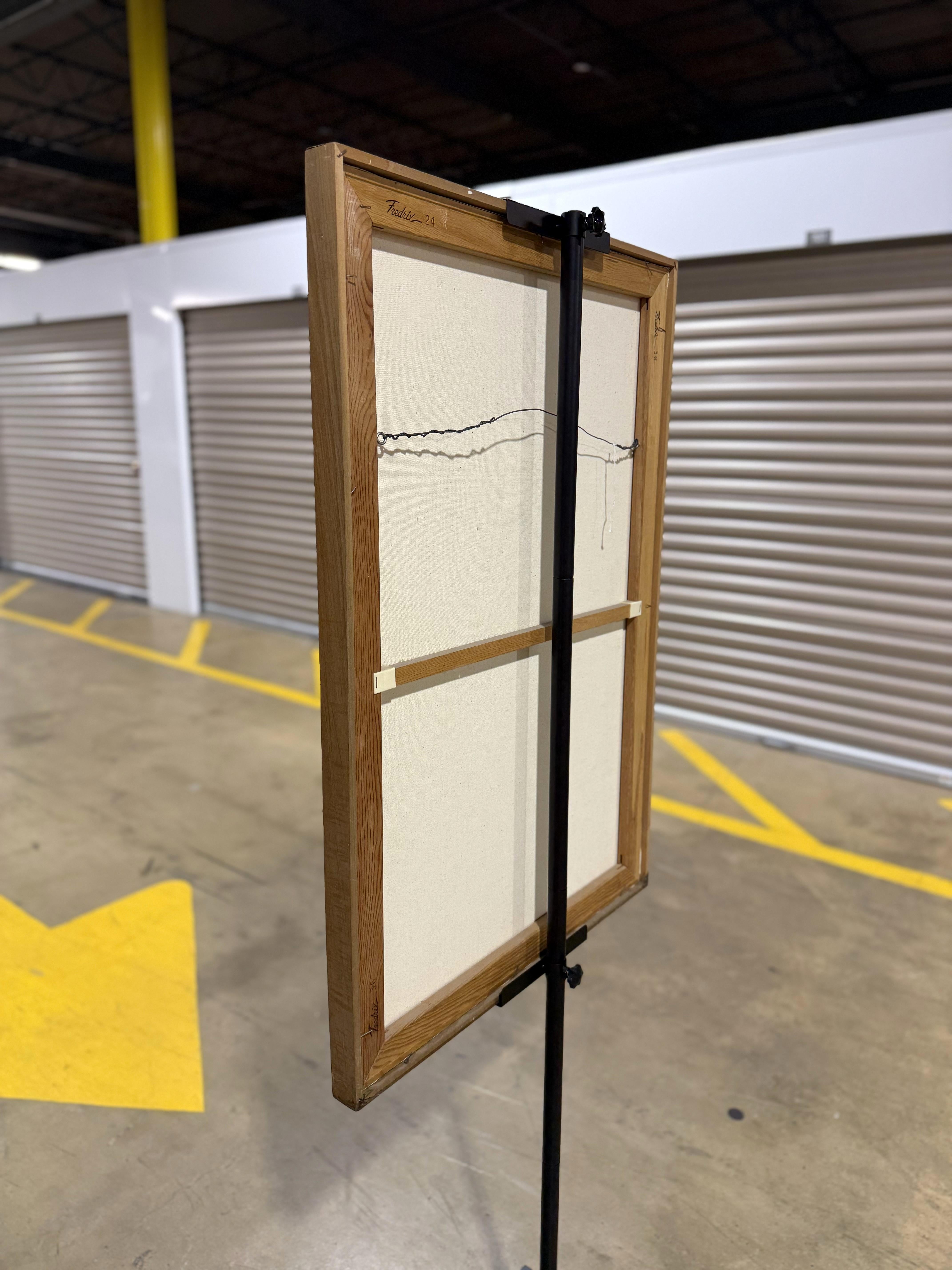 Blue Man by Virginia Cohn Parkum (1943-2025) (Ende des 20. Jahrhunderts) im Angebot