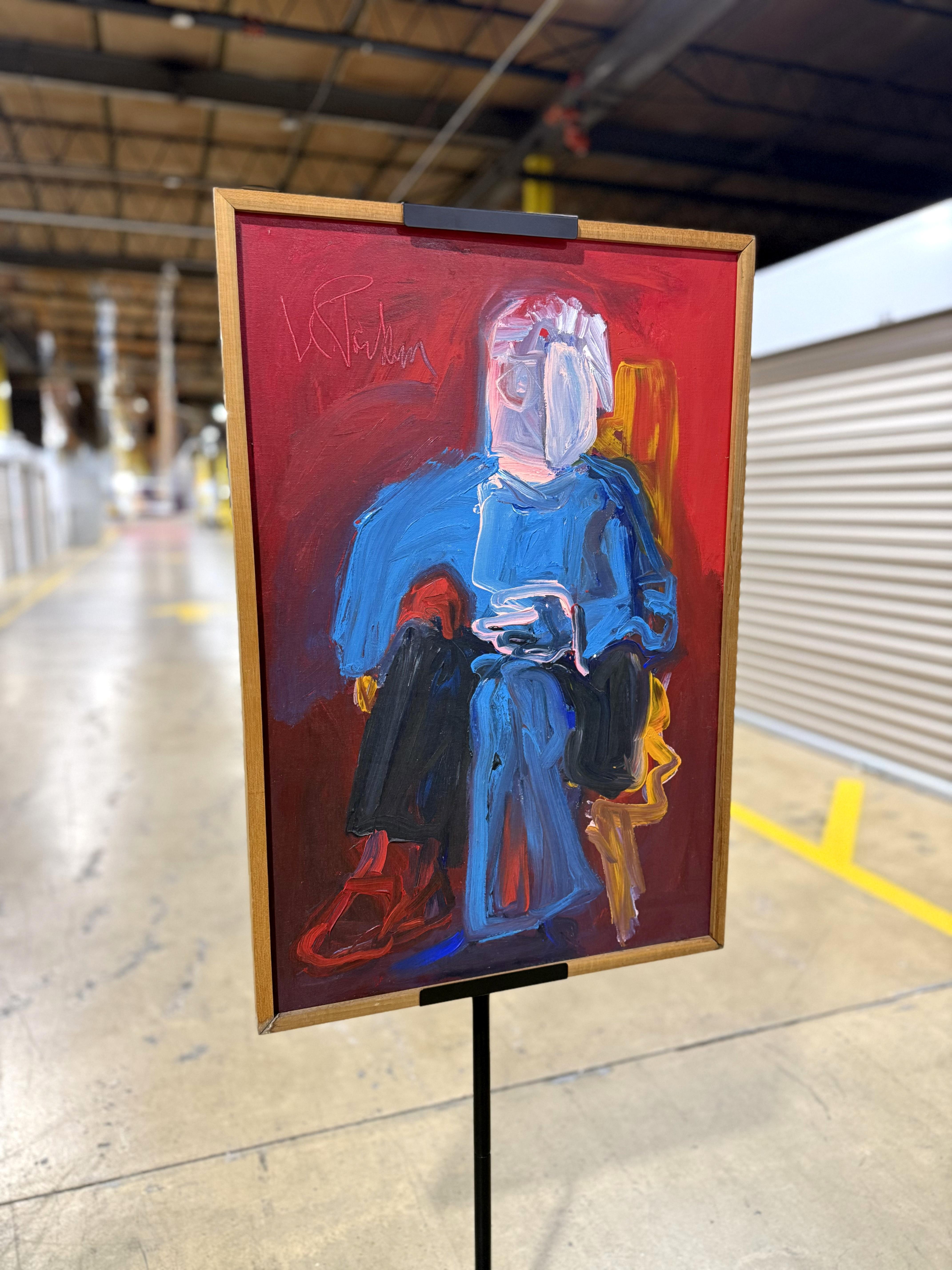 Blue Man by Virginia Cohn Parkum (1943-2025) im Angebot 3