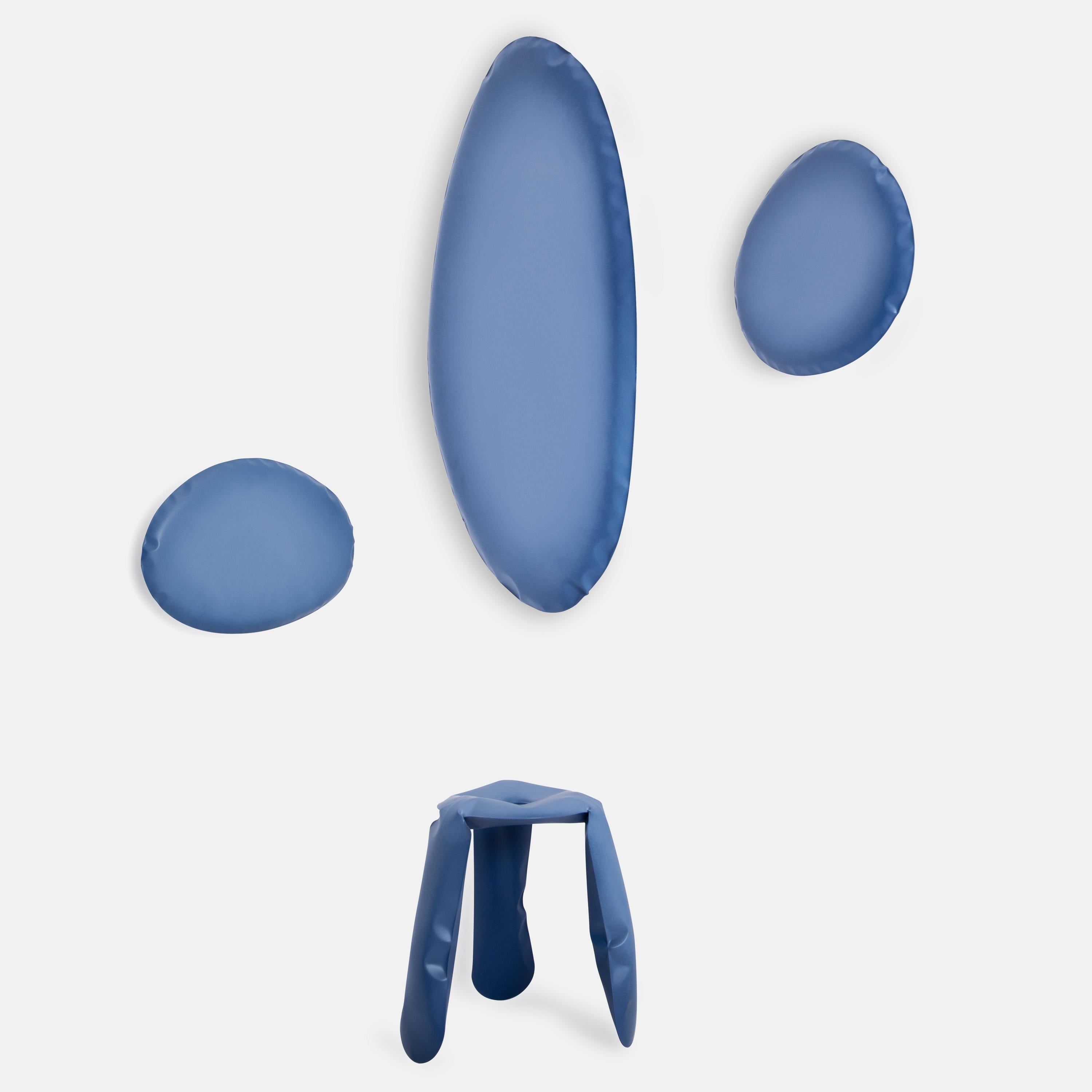 Blauer Matter Tafla O5 Wandspiegel von Zieta (Postmoderne) im Angebot