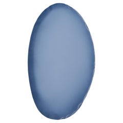 Miroir mural Tafla O5 bleu mat par Zieta