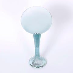 Blue Mercury Glass Gazing Ball