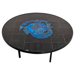 Blue Mermaid Coffee Table Roger Capron