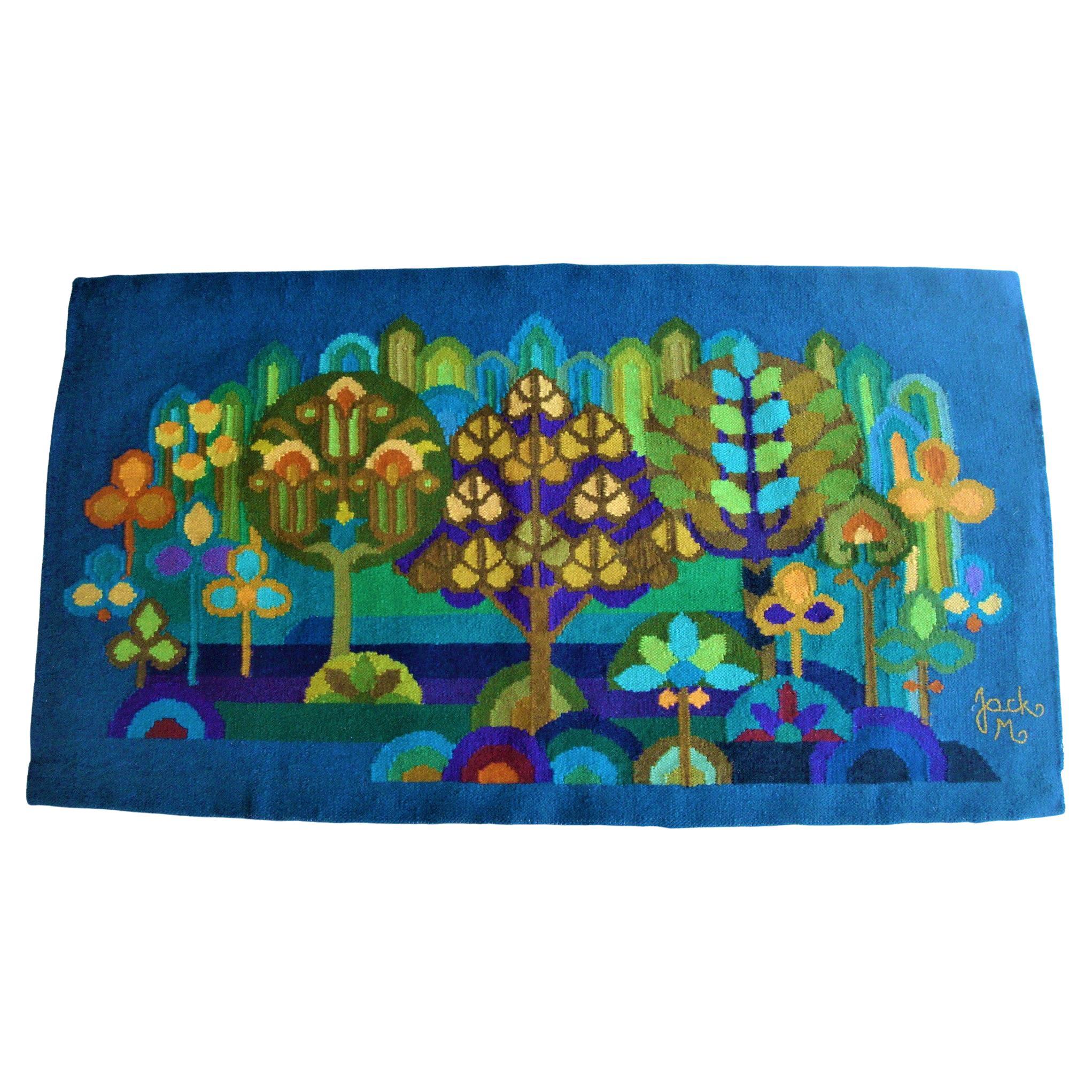 After Alexander Calder, Tapestry, "Turquoise," 1975 For Sale at 1stDibs