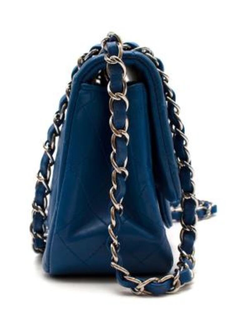 Sharp Lambskin Pouch - Ultra Blue / Ultra Red