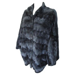 Blue Mink Fur Jacket