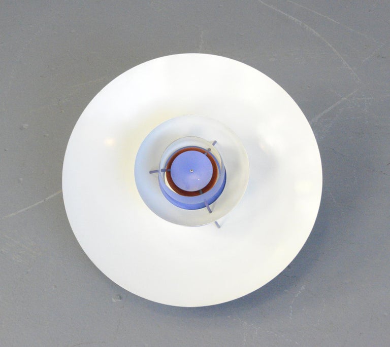 Blue Model PH5 Pendant Lights by Louis Poulson, Circa 1960s For Sale at ...
