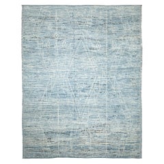 Nazmiyal Collection Modern Moroccan Style Rug. Size: 9 ft 4 in x 11 ft 9 in