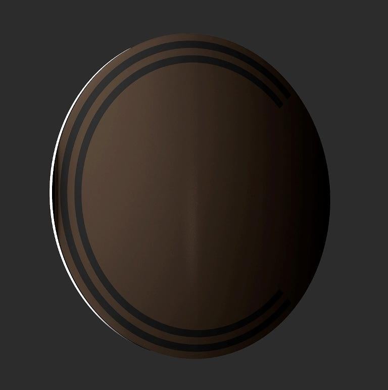 Moderne Miroir bleu de lune B115 en vente