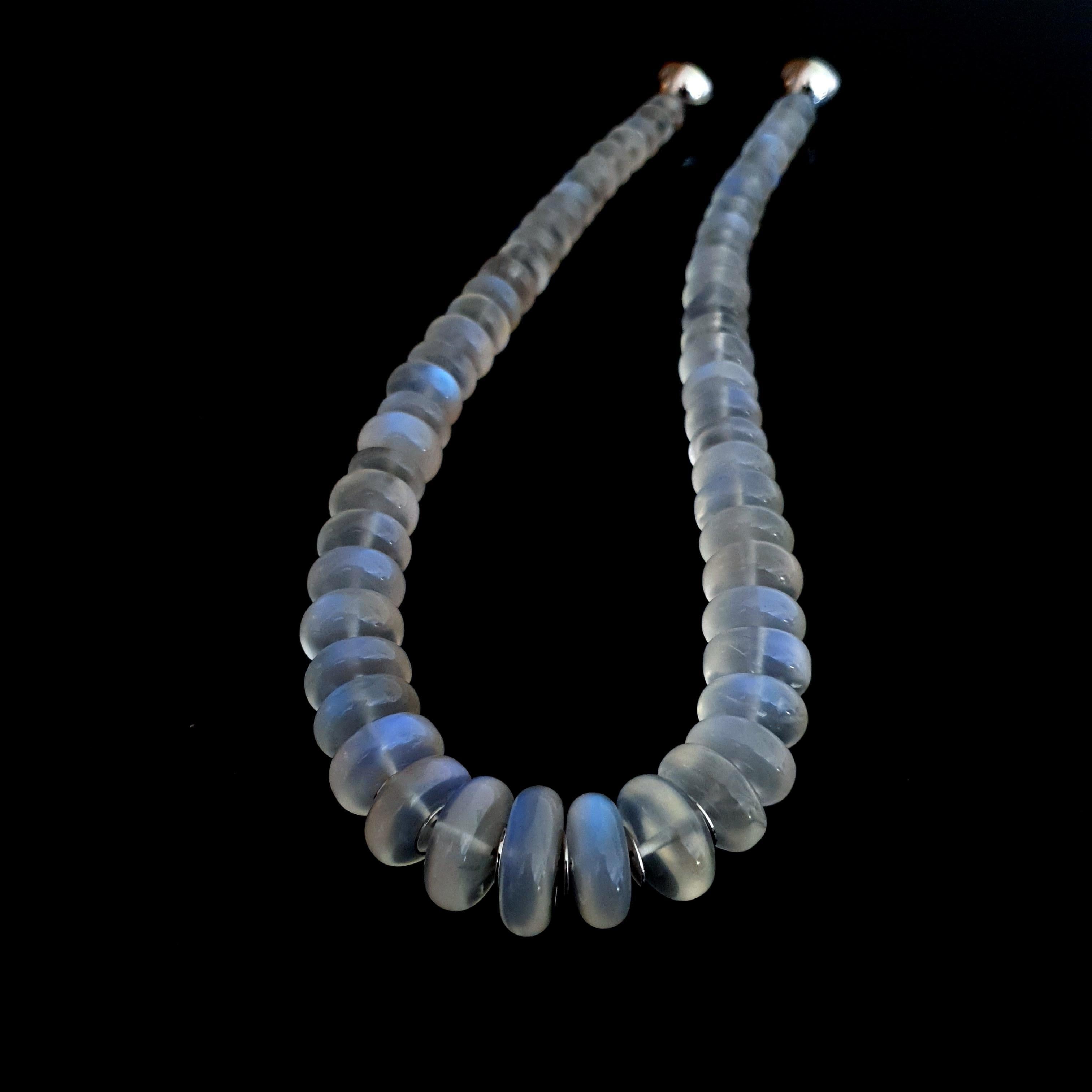 disc bead necklace