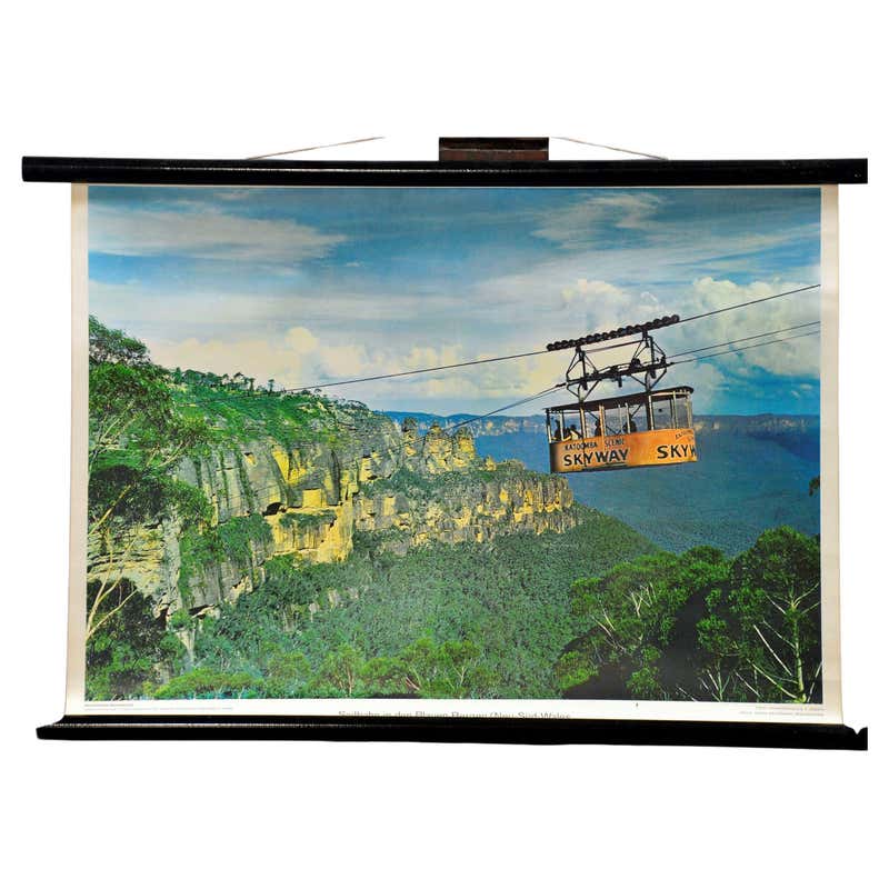 Vintage Wall Chart of Australia, 1949 For Sale at 1stDibs | tameri map ...