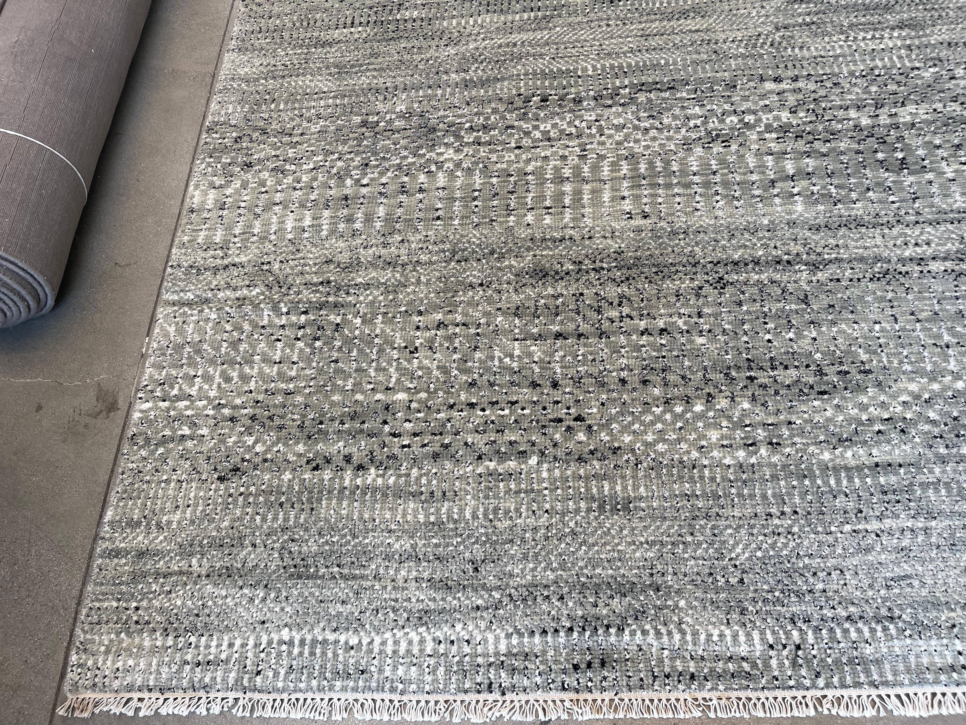 Alfombra Gris Multicolor Lana en venta
