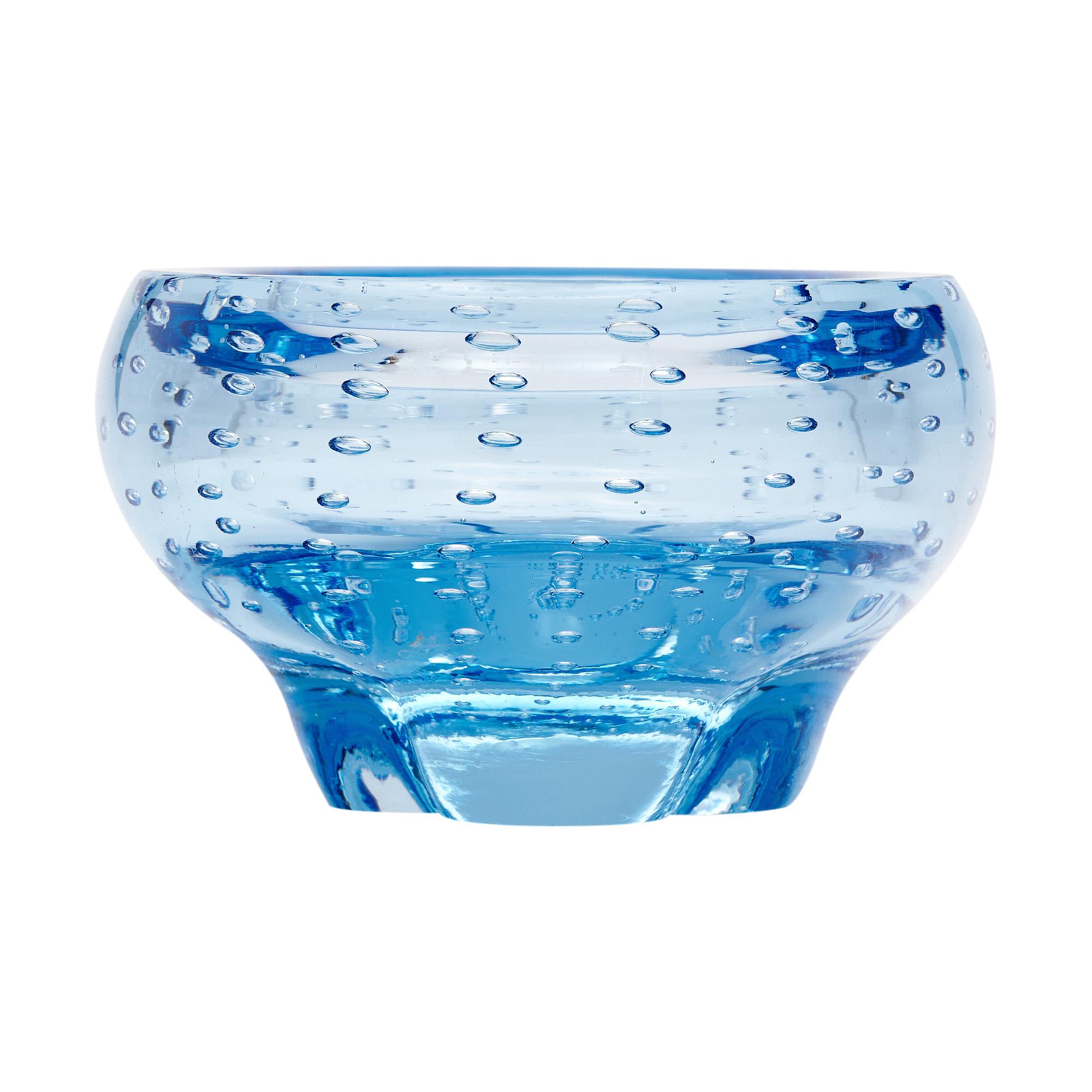 Ciotola di Murano blu in vendita 2