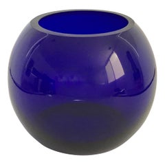 Vintage Blue Murano Bowl