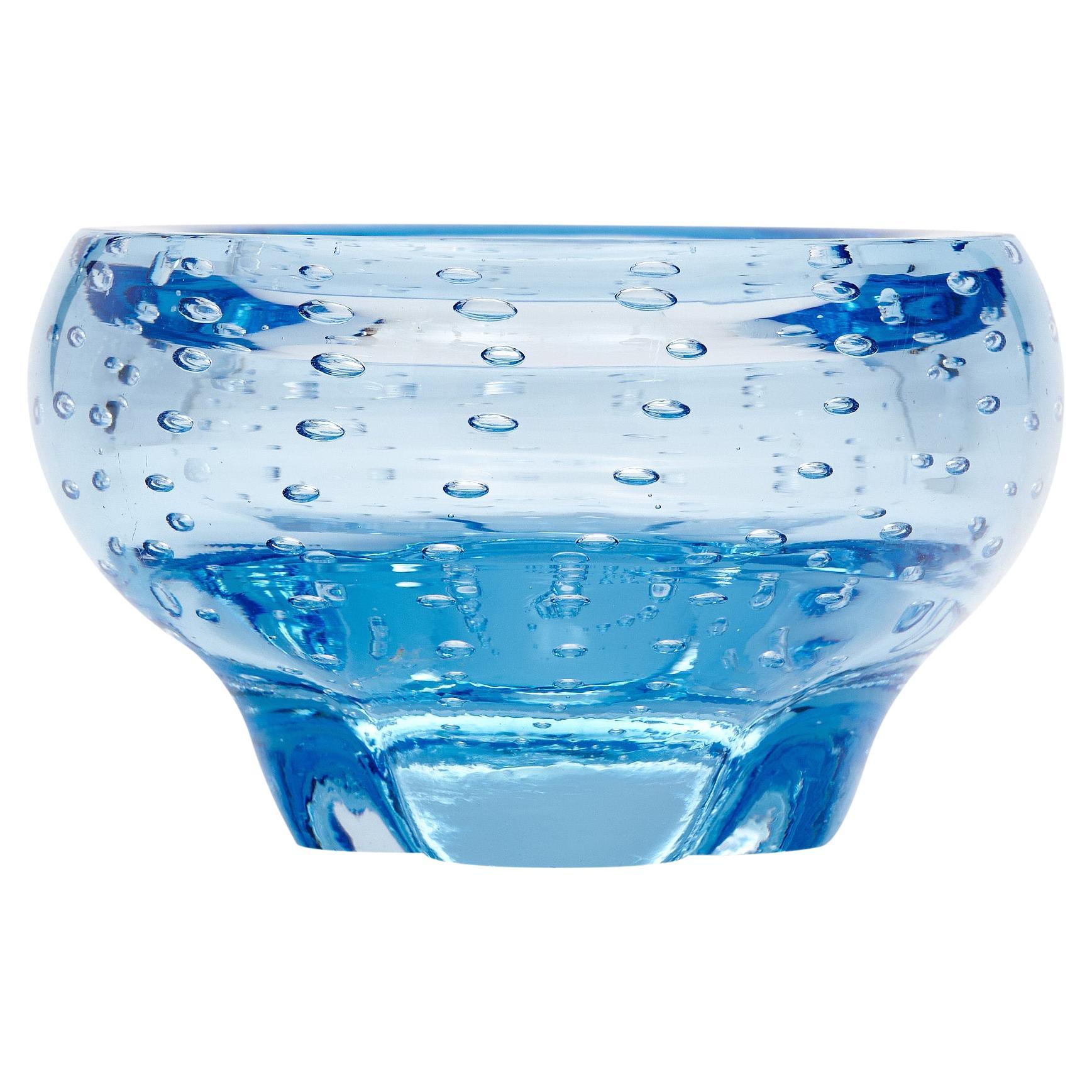 Ciotola di Murano blu