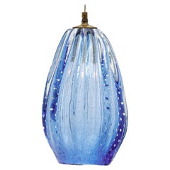 Blue Murano Glass Pendant