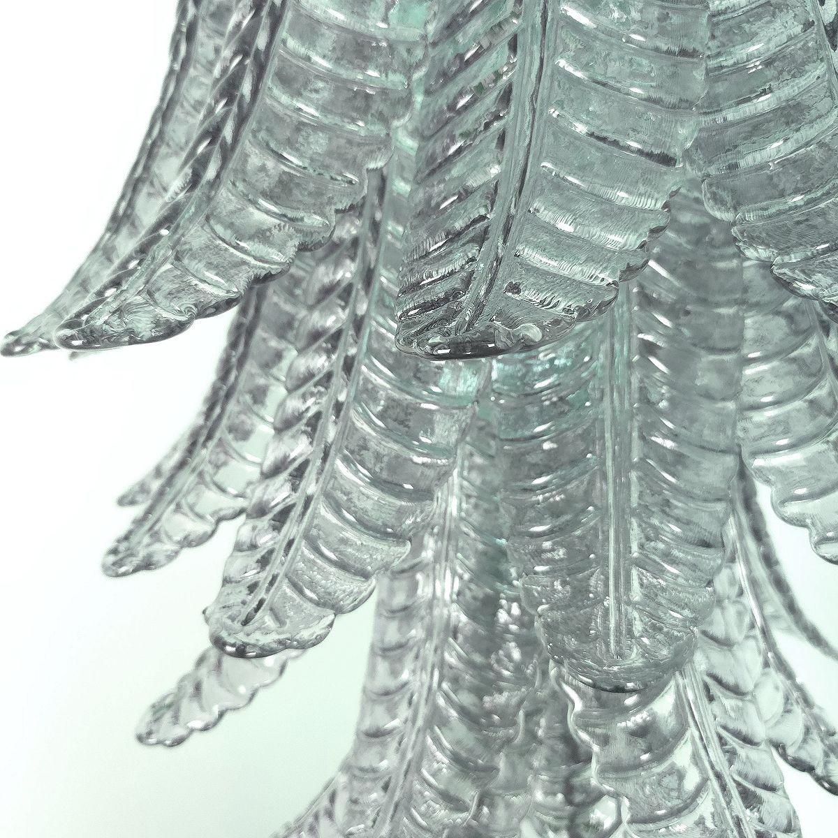 Lustre bleu de Murano, Italie en vente 2