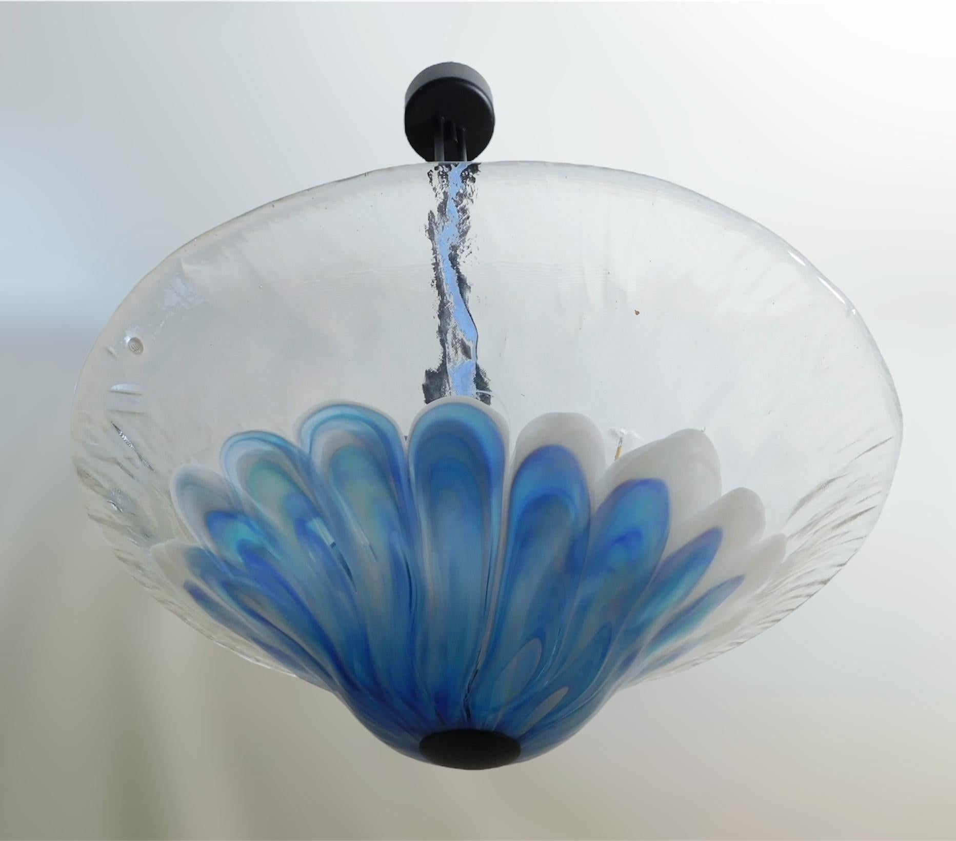 Mid-Century moderno Ciondolo di Murano blu di La Murrina in vendita