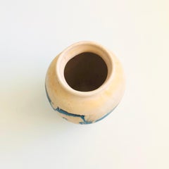 Blue Nemadji Pottery Vase