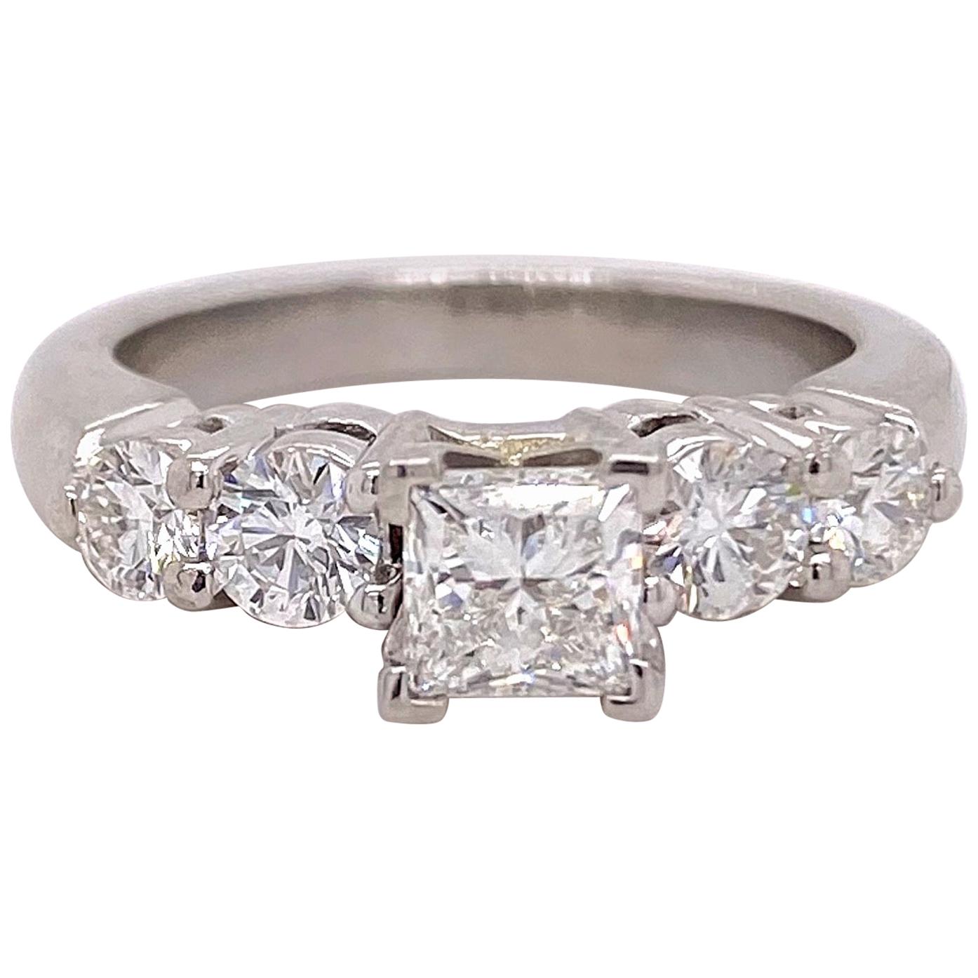 Blue Nile Diamond Ring 11 For Sale on 1stDibs mothers rings 5 stones blue nile stackable mothers rings blue nile grandmother rings blue nile