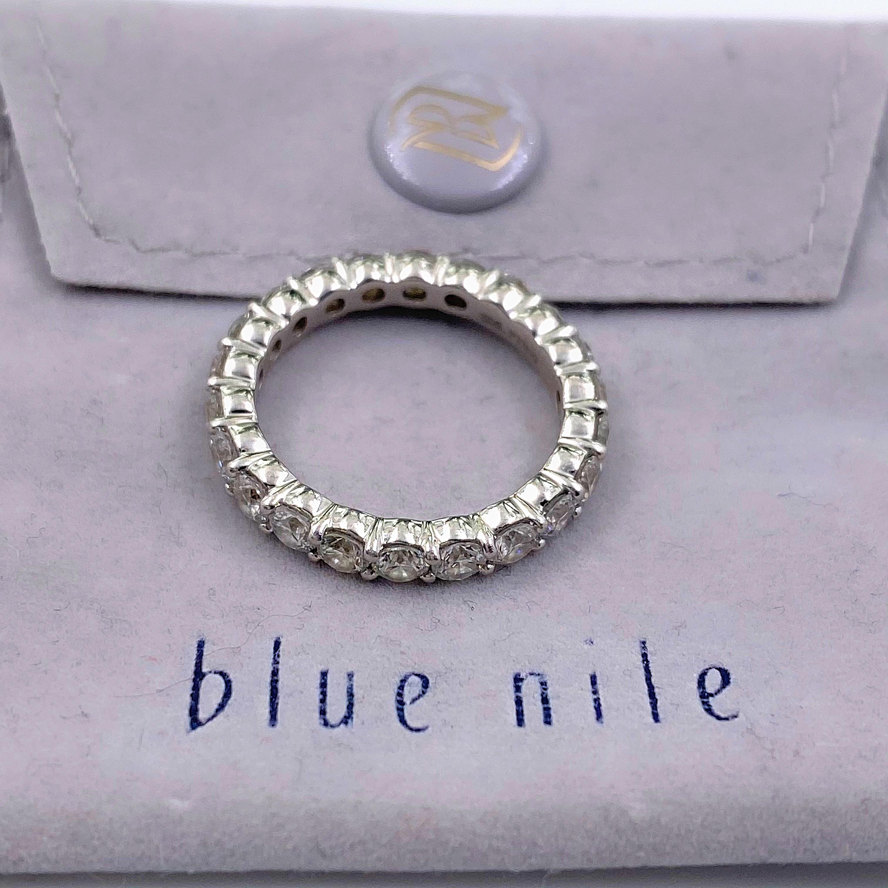 full diamond eternity ring blue nile