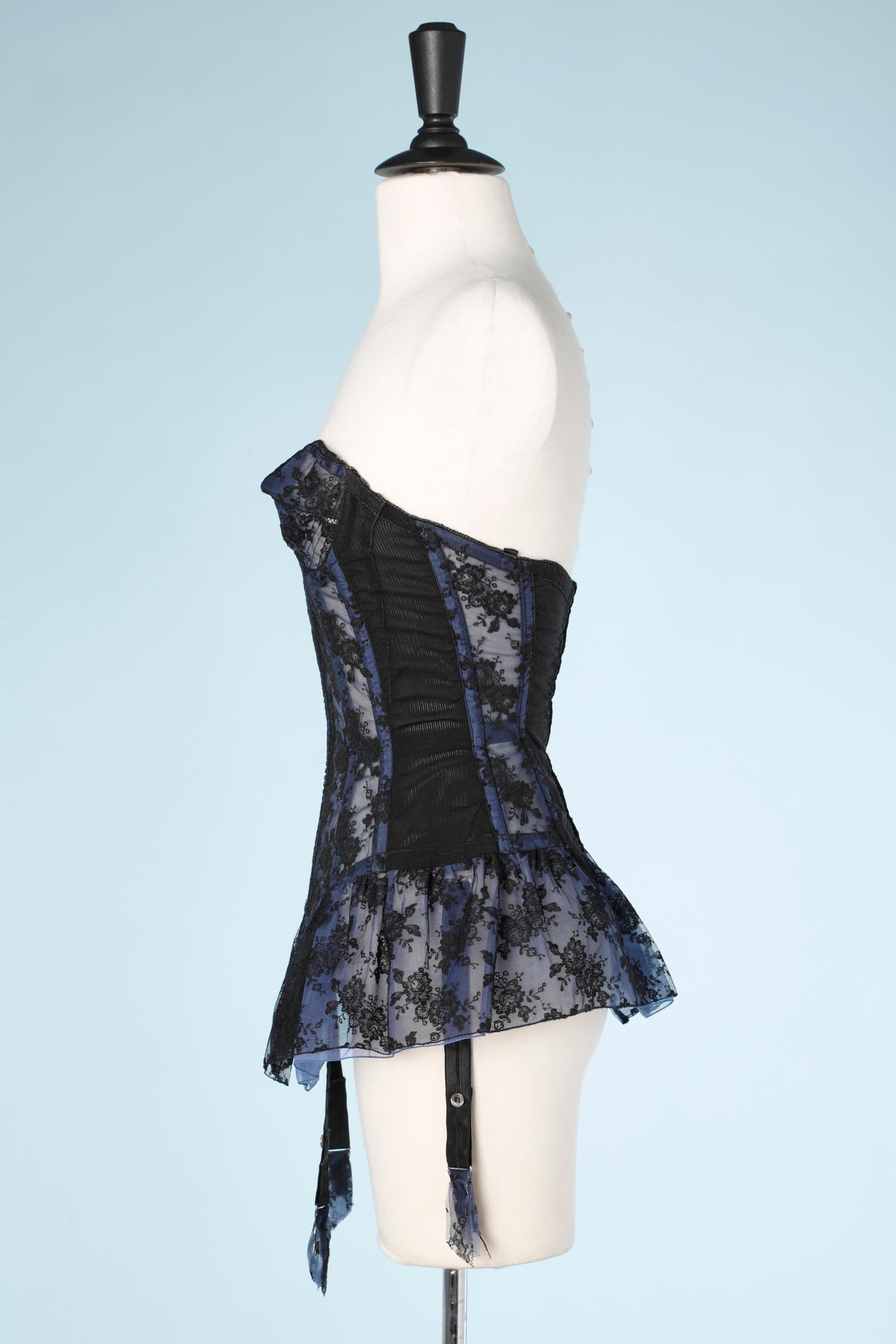 black lace corsets