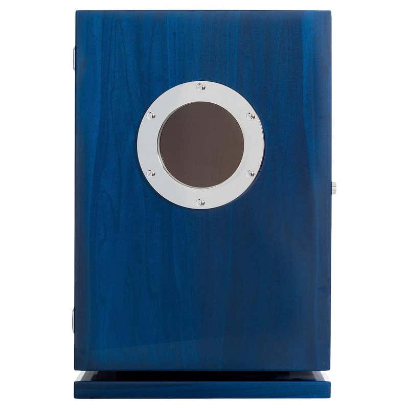 Havana-inspired Blue Humidor (Special Club Edition) in wood by Morici ...