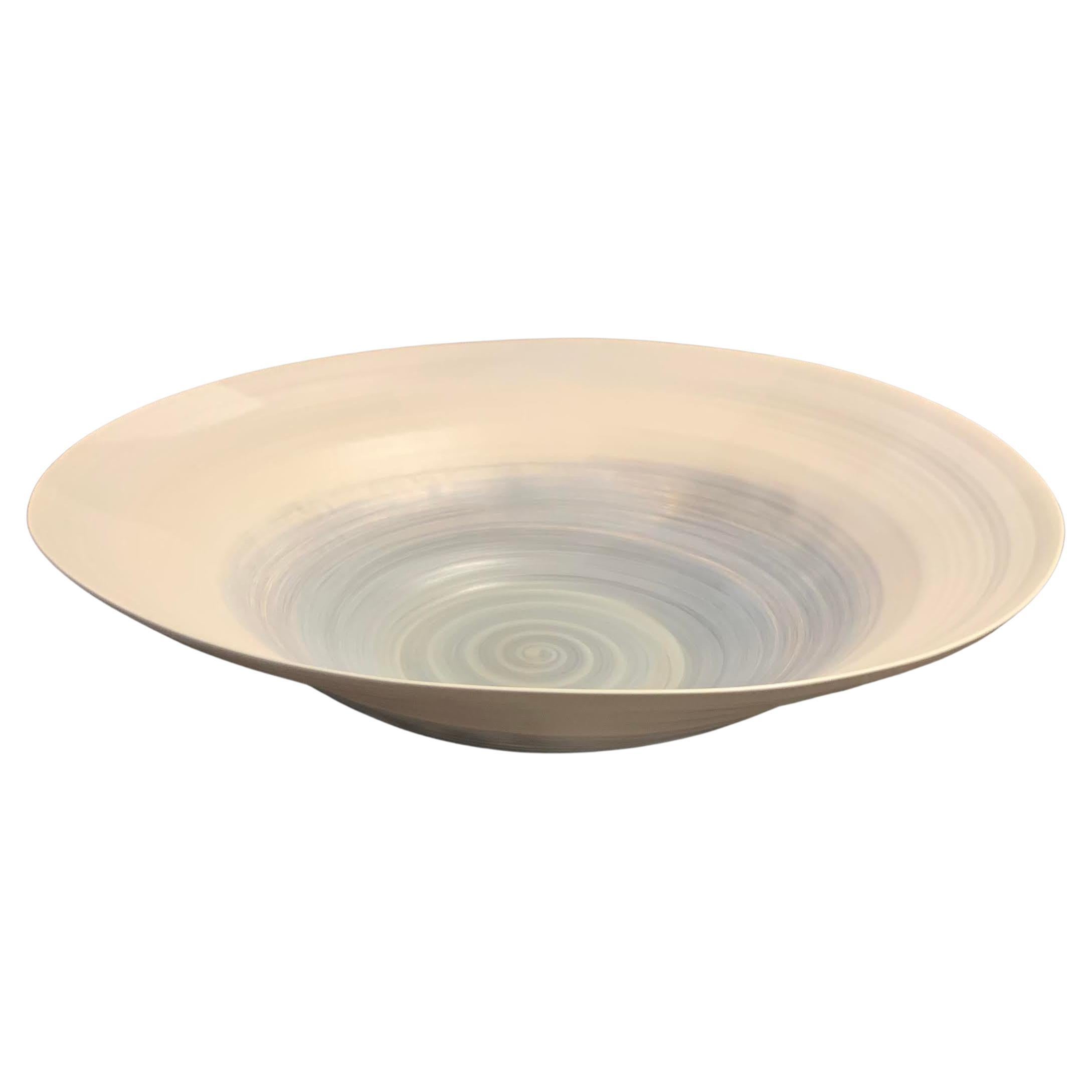 Extra Large Layered Ceramic Bowl For Sale at 1stDibs