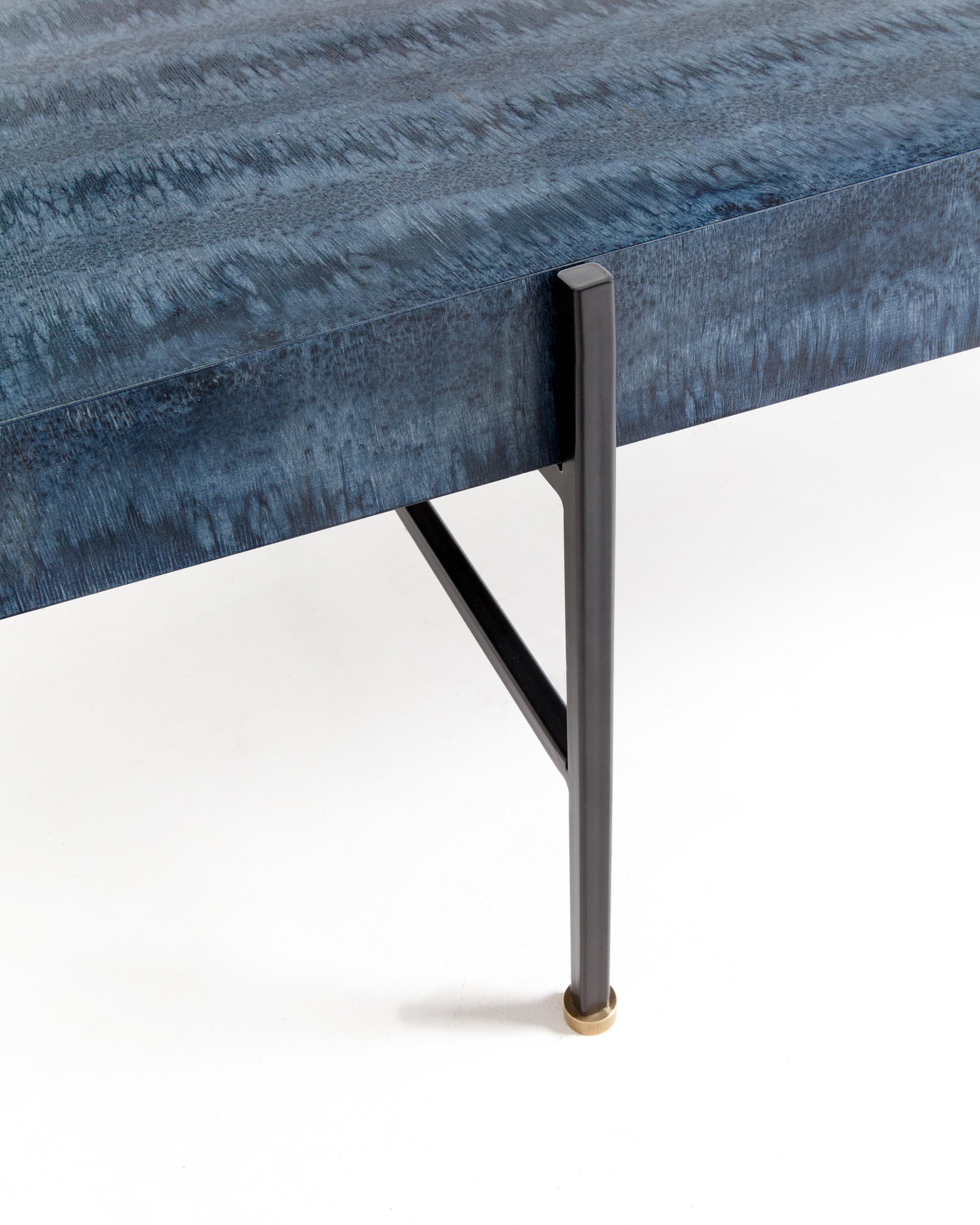 Modern Blue Osis Bensimon Low Table by Llot Llov For Sale