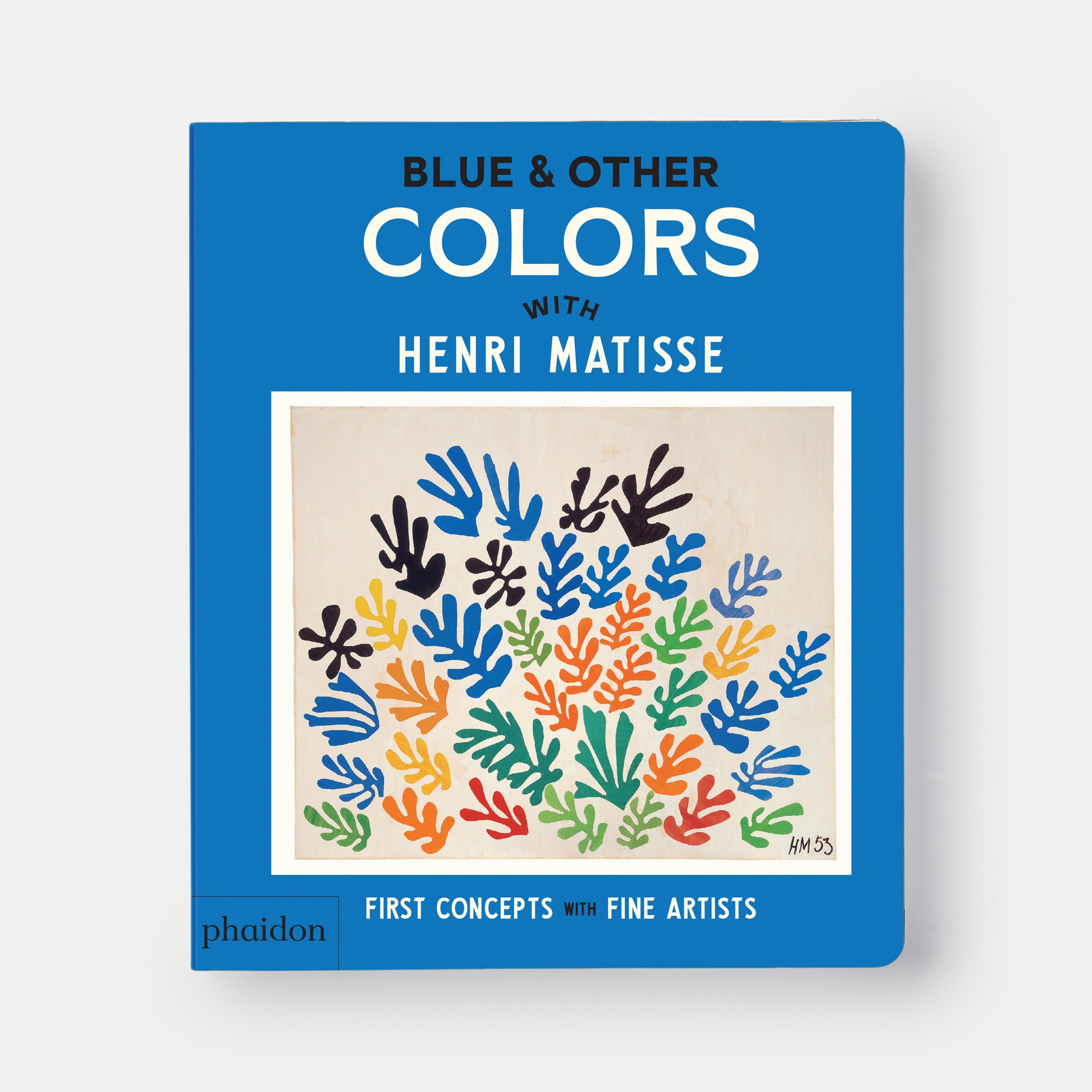 Henri Matisse’s abstract cut-outs are used to teach colors in this innovative read-aloud board book

Blue & Other Colors takes children through Henri Matisse’s color palette, one artwork per page, beginning with blue and returning to it as a
