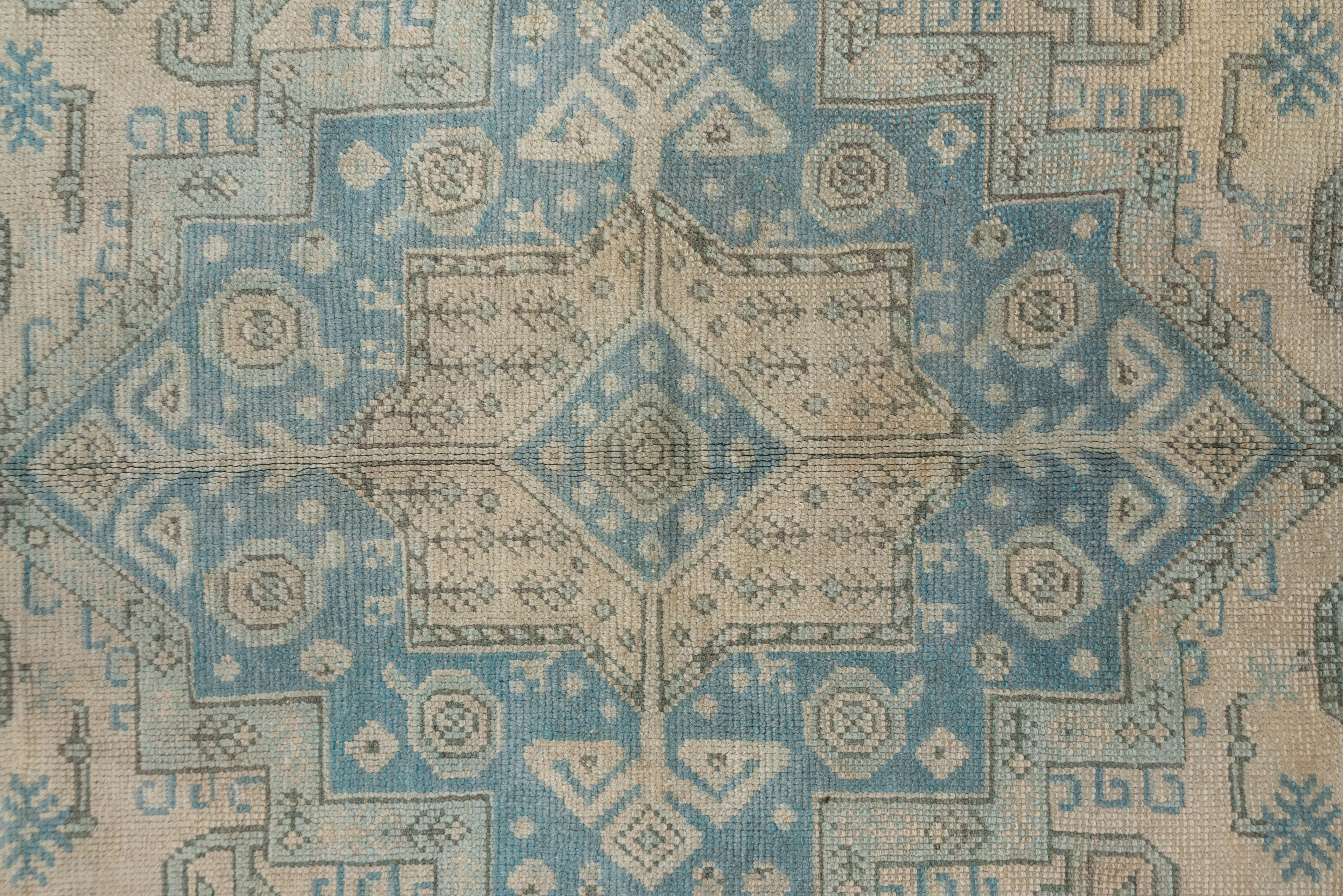 Turco Tappeto Oushak blu, 1910 circa in vendita